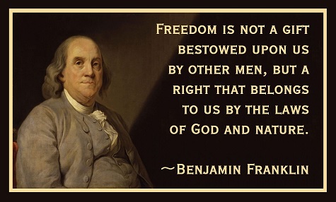 ben franklin - freedom comes from God.jpg